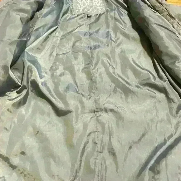 Outback Red Gray Insulated Puffer Jacket Size 34 (Small) Hooded Faux Fur Trim - Picture 10 of 10